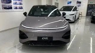 Обзор нового электромобиля XPENG G6 EV 2026 года с запасом хода 625 км, стартовая цена 24 200 дол...