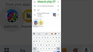 I can't play Ball Run 2048 0.4.6@16AA-with-2yrago.decade