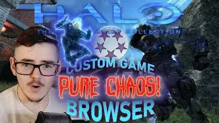 Custom Game Browser is PURE CHAOS!  (MCC)