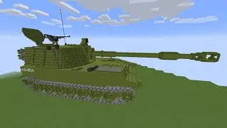 Obuseiro M109 A5 no Minecraft