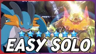 Titan VS Titan! Swampert vs. the Titan Incineroar | Easy Solo 7-Star Tactics