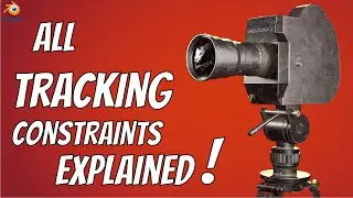 Blender 2.91 All Tracking Constraints Explained - Urdu/Hindi