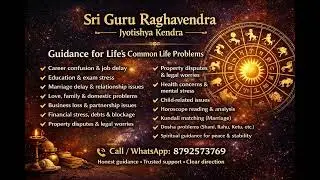 Facing Problems in Life? Get Astrology Guidance & RemediesCareer, Marriage, Money Issues 📞8792573769