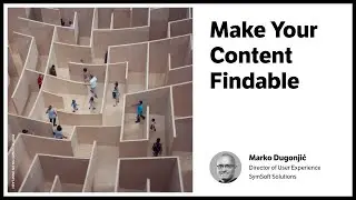 Make Your Content Findable with Marko Dugonjić