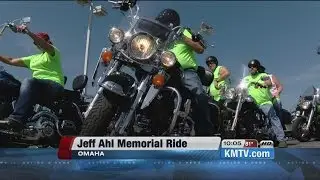 Annual Jeff Ahl memorial ride honors fallen motorcyclist