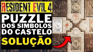 RESIDENT EVIL 4 REMAKE - PUZZLE DOS SIMBOLOS DO CASTELO!!! (SOLU&Ccedil;&Atilde;O)!!!