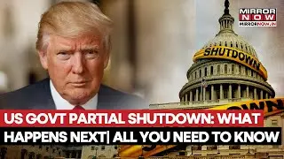 US Faces Partial Shutdown As Trump Administration Fails To Reach An Agreement With Democrats
