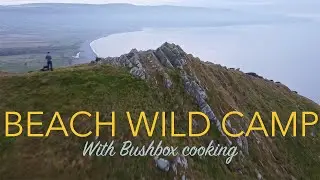 Solo Beach Camp | Bushbox Cooking | Starlapse | MSR NX Solo Review