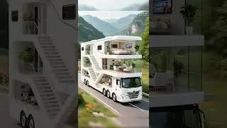 Inside the American 3-Story Luxury RV Mansion on Wheels!