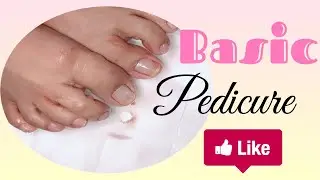 How to do a proper pedicure tutorial 💅🏻😊 (Happynails🥰)