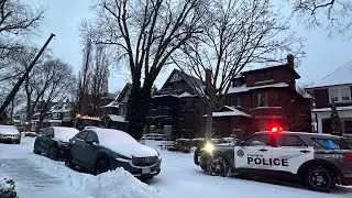 IRL LIVE Toronto Winter Storm December 26, 2025 (-2 Celsius)