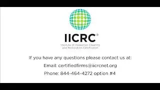 How to pay IICRC Certified Firms Renewal - 2025