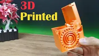 Cool Print in Place Spring Loaded Box - Timelapse