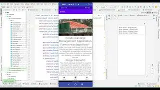 food waste reduction using android application source code | Final year project | Android project