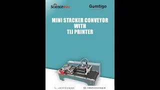 Stacker With Conveyor TIJ Printer / High-Speed Printing Machine for Mrp date, Expiry, Mfd
