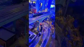 Free Holiday train show🚂❤️ #shorts #fyp #viral #youtubeshorts