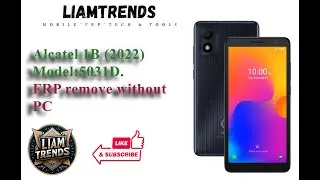 Alcatel 1B 5031D frp bypass/remove without pc