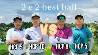 2V2 BEST BALL GOLF (GREAT MATCH)