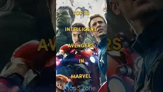 🧠 Top 10 Most Intelligent Avengers in Marvel #marvel #intelligent #ironman #savageavengers
