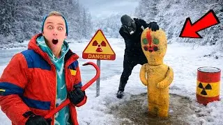 МЫ НАШЛИ ЭТО ВО ЛЬДАХ&hellip; SCP СКУЛЬПТУРА ТАМ БЫЛА 😨