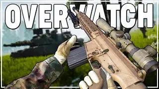 US RANGER MARKSMAN Overwatch w/ A-10 SUPPORT | Squad Ops Hardcore Mod