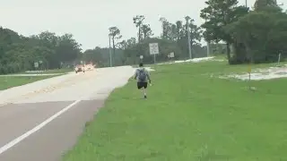 Cancer survivor walking 50 miles