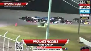 Pro Late Models at Mobile  - Highlights - 11.12.22