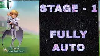 Lords Mobile Limited Challenge | Darkness Calls | Hero - Dark Follower | Stage - 1 | Full Auto