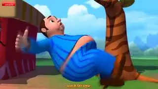 This fun Hindi Rhyme for Children illustrates the effect of throwing Banana peel carelessly on th
