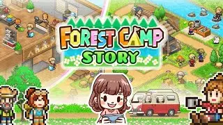 Kairosoft Forest Camp Story First Look Gameplay (No Commentary)