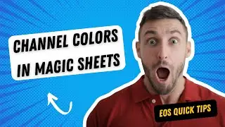 QuickTip: Show fixture color in Magic Sheet (ETC Eos Quick Tips)