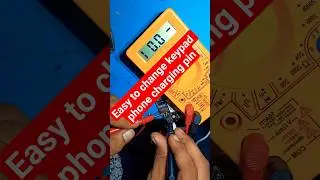 easy to change keypad phone charging pin #shortsfeed #shorts #shortvideo #short #repair #mobile