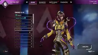 New Legendary Skin for Catalyst (Violet Sands), Season 15. [Apex Legends - Highlight - Nov.22]