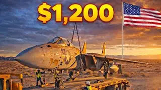 I Bought A $1,200 F-14 Fighter Jet (Restoration) ​#F14 #Restoration #FighterJet #USA #AviationLovers