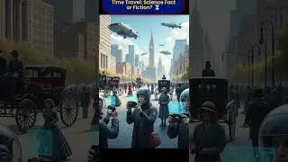 Time Travel: Science Fact or Fiction? ⏳  #astronomy #space #universe