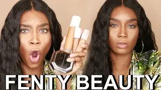 FENTY BEAUTY TESTED! Foundation, Concealer, Banana Powder & MORE! | Destiny Lashae Makeup