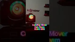 Check out the @colorkey-led Mover Halo Beam QUAD MK II 🔅🔆 #idjnow #gearup #prolighting #effects