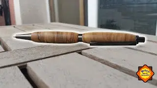 Cómo tornear a CONTRA VETA un bolígrafo - ánimate a hacerlo 😊