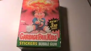 Garbage Pail Kids 3rd Series Complete Wax Box - 1986 GPK Series 3 -  (J27)