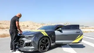 J'essaye une Chevrolet CAMARO RS V6 ⚡ ligne AKRAPOVIČ !
