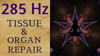 285 Hz Pure Tone with Music | Tissue & Organ Repair, Cell Regeneration