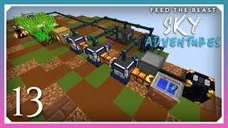 FTB Sky Adventures | Super Easy OP Enzyme Farm! | E13 (FTB Skyblock 1.12.2)