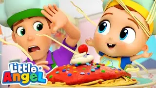 Messy Pasta Song with Baby John | Kids Cartoons and Nursery Rhymes