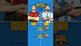 Lionel Messi vs. Cristiano Ronaldo | Best FIFA Men's Player Award Comparison