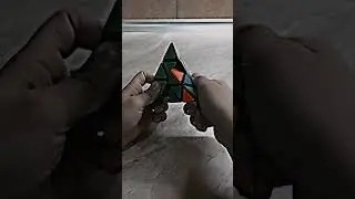 #shorts #cubesolving  #solving a pyramid cube