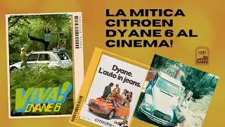 La mitica Citroen DYANE 6 al CINEMA #dyane6 #citroen #cinema