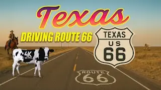 Route 66 Texas Driving The Mother Road
