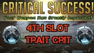 First ever Tier 4 Forth slot trait crit upgrade 😍 