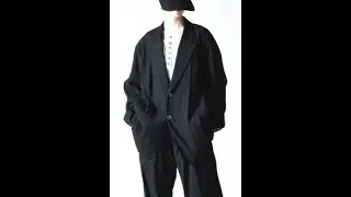 NEPHOLOGIST Wool Silk Pleats Jacket