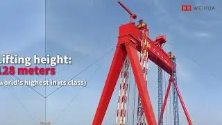 WEIHUA，Global Leader in Ultra-Large Tonnage Gantry Cranes。